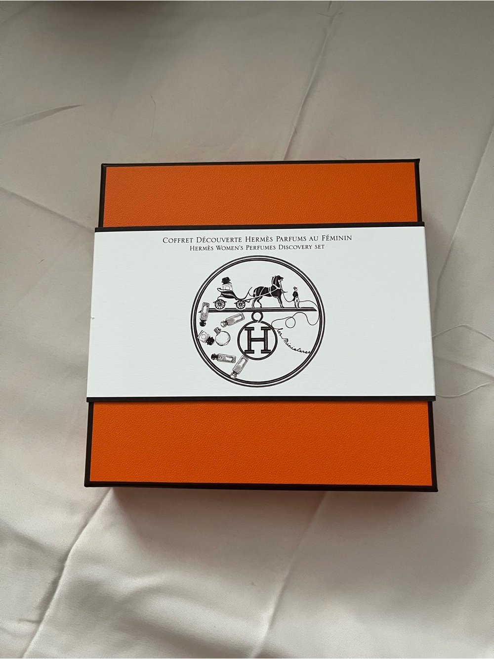 Hermes Orange Gift Box - Luxury Home perfume miniature scents